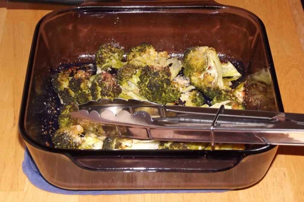 Garlic Parmesan Roasted Broccoli